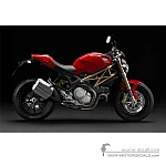 Ducati MONSTER 1100 EVO 2013 Anniversary - Rojo