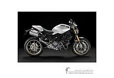 Autocollants pour Ducati MONSTER 1100 S 2010 - Blanc • Ducati Autocollants OEM