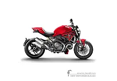 Decals for Ducati MONSTER 1200 2015 - Red • Ducati OEM Decals