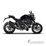 Ducati MONSTER 1200 R 2016 - Negro