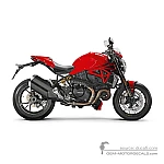 Ducati MONSTER 1200 R 2016 - Rojo