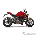 Ducati MONSTER 1200 S 2021 - Rojo