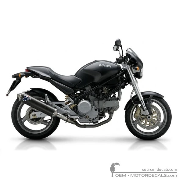 Pegatinas para Ducati MONSTER 620 2006 • Ducati Pegatinas OEM