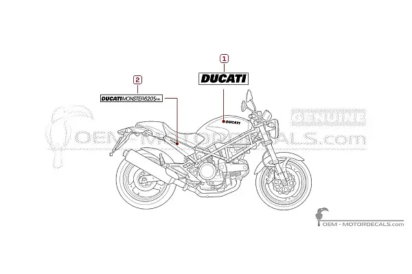Ducati MONSTER 620 S I.E. 2006