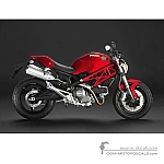 Ducati MONSTER 696 2008 - Rojo