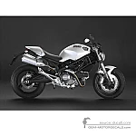 Ducati MONSTER 696 2008 - Blanco