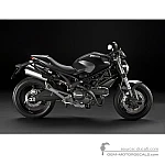Ducati MONSTER 696 2011 - Negro