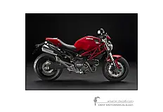 Adesivi per Ducati MONSTER 696 2011 - Rosso • Ducati Adesivi OEM
