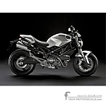 Ducati MONSTER 696 2011 - Blanco