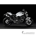 Ducati MONSTER 696 2013 - Blanco