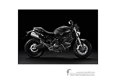 Decals for Ducati MONSTER 696 2014 - Black • Ducati OEM Decals
