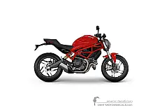 Stickers voor Ducati MONSTER 797 2017 - Rood • Ducati OEM Stickers
