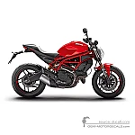 Ducati MONSTER 797 2019 - Rojo