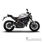 Ducati MONSTER 797 2019 - Blanco