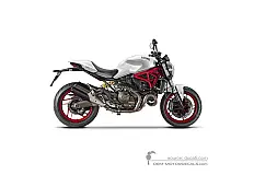 Pegatinas para Ducati MONSTER 821 2015 - Blanco • Ducati Pegatinas OEM