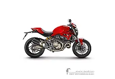 Autocollants pour Ducati MONSTER 821 2017 - Rouge • Ducati Autocollants OEM