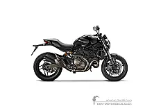 Adesivi per Ducati MONSTER 821 2020 - Grigio scuro • Ducati Adesivi OEM