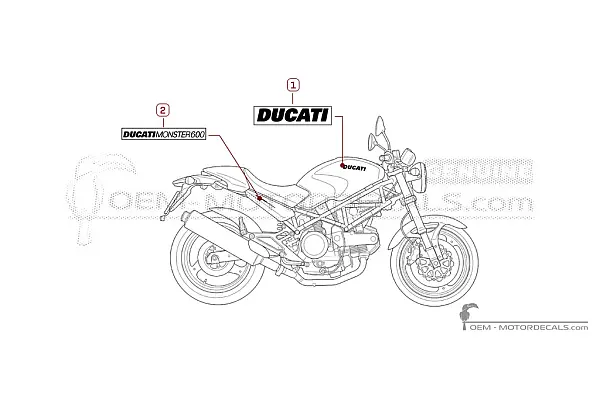 Ducati MONSTER M600 1999
