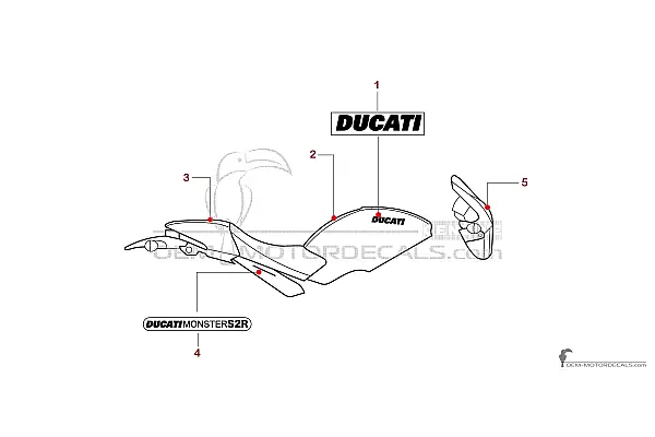 Ducati MONSTER S2R 2005 - Czarny