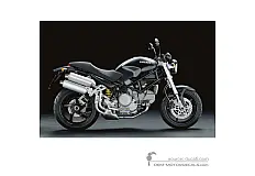 Naklejki do Ducati MONSTER S2R 2006 - Ciemnoszary • Ducati Naklejki OEM