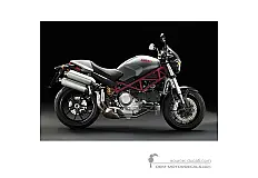 Decals for Ducati MONSTER S4R 2007 - Silver • Ducati OEM Decals