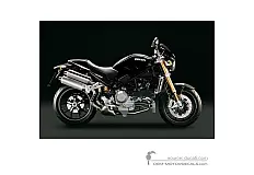 Naklejki do Ducati MONSTER S4RS 2006 - Czarny • Ducati Naklejki OEM