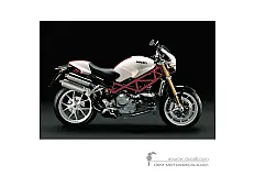 Pegatinas para Ducati MONSTER S4RS 2006 - Blanco • Ducati Pegatinas OEM