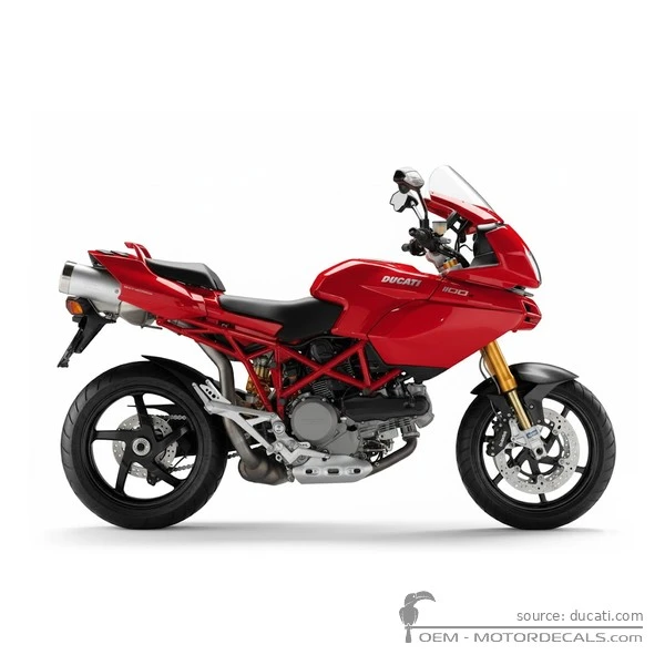 Decals for Ducati MULTISTRADA 1100 S 2007 • Ducati OEM Decals