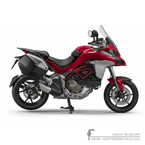Pegatinas para Ducati MULTISTRADA 1200 S Touring  2015 • Ducati Pegatinas OEM