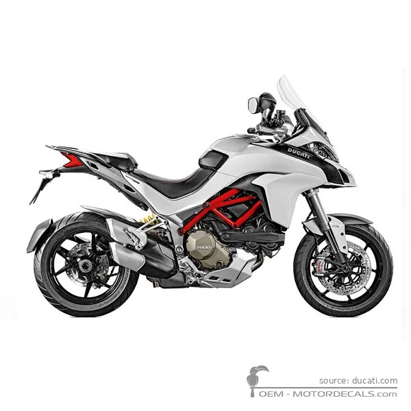 Naklejki do Ducati MULTISTRADA 1200 S 2015 • Ducati Naklejki OEM