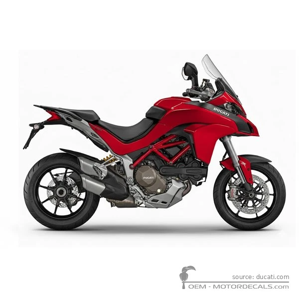 Aufkleber für Ducati MULTISTRADA 1200 S D-Air  2017 • Ducati OEM-Aufkleber