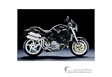 Adesivi per Ducati MONSTER S4R 2003 - Black • Ducati Adesivi OEM