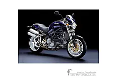Decals for Ducati MONSTER S4R 2004 - Blue • Ducati OEM Decals