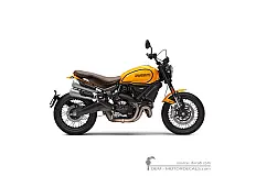 Aufkleber für Ducati SCRAMBLER 1100 Tribiute Pro 2023 • Ducati OEM-Aufkleber