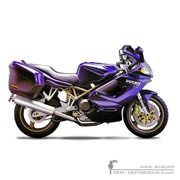 Adesivi per Ducati ST2 944 Sport Touring 2000 • Ducati Adesivi OEM