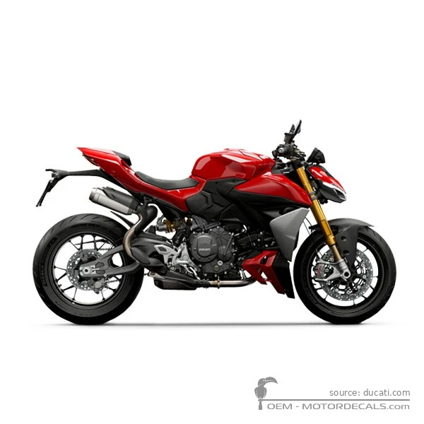 Autocollants pour Ducati STREETFIGHTER V2 S 2025 • Ducati Autocollants OEM