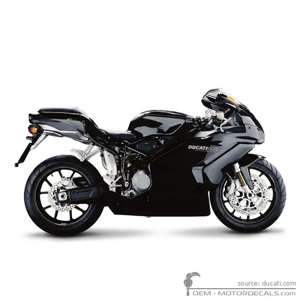 Aufkleber für Ducati SUPERBIKE 999 2005 • Ducati OEM-Aufkleber