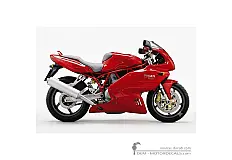 Naklejki do Ducati SUPERSPORT 1000 SS 2003 • Ducati Naklejki OEM