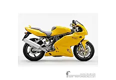 Naklejki do Ducati SUPERSPORT 1000 SS 2005 • Ducati Naklejki OEM