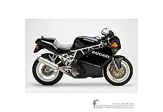 Naklejki do Ducati SUPERSPORT 900 SS  1991 • Ducati Naklejki OEM