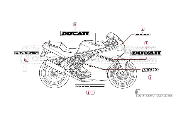 Ducati SUPERSPORT 900 SS  1991