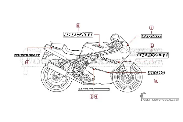 Ducati SUPERSPORT 900 SS  1992