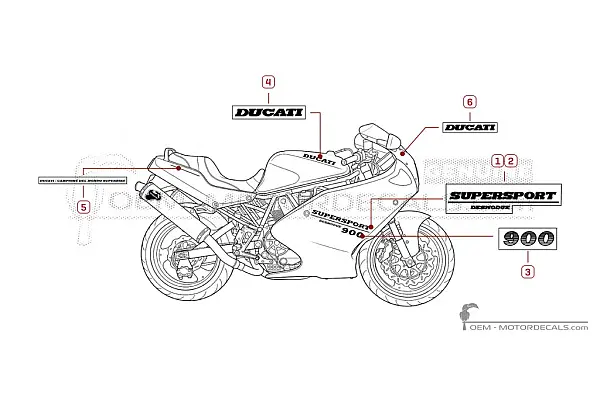 Ducati SUPERSPORT 900 SS  1995