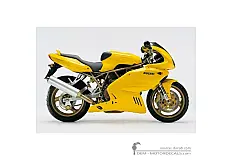 Naklejki do Ducati SUPERSPORT 900 SS 1999 • Ducati Naklejki OEM