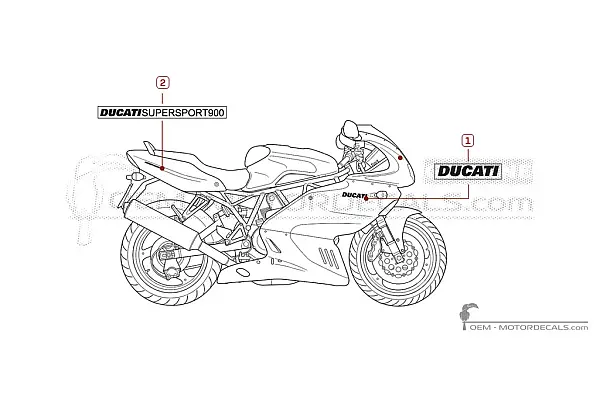 Ducati SUPERSPORT 900 SS 1999