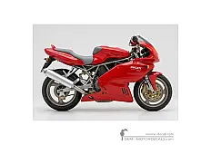 Naklejki do Ducati SUPERSPORT 900 SS 2001 • Ducati Naklejki OEM