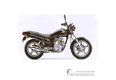 Autocollants pour Honda CB250 TWO FIFTY 1996 - Noir • Honda Autocollants OEM