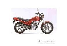 Naklejki do Honda CB250 TWO FIFTY 1996 - Czerwony • Honda Naklejki OEM