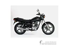 Naklejki do Honda CB250 2000 - Czarny • Honda Naklejki OEM