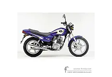 Naklejki do Honda CB250 2000 - Niebieski • Honda Naklejki OEM